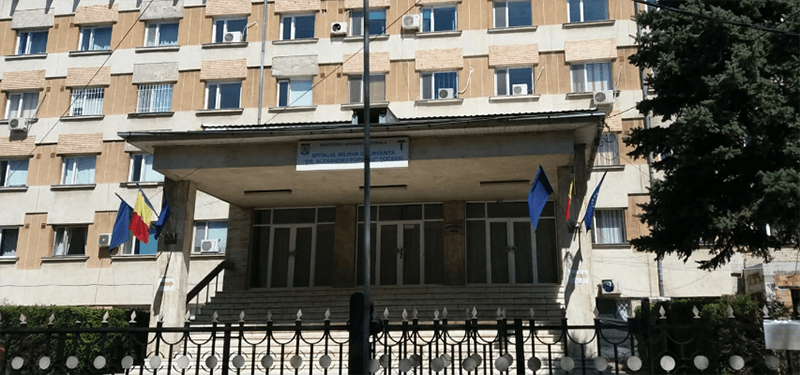 Spitalul Militar Focsani intrare