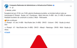 Atentie soferi A7 se inchide