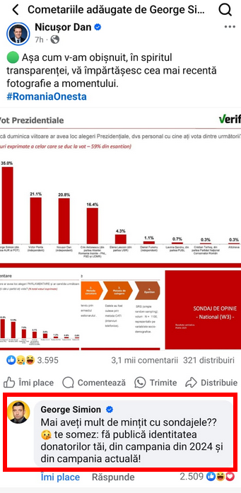 Disputa Simion cu Nicusor