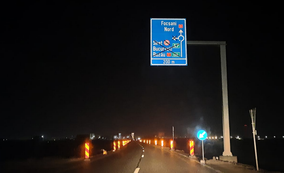 Soseaua Vrancei 1 noaptea