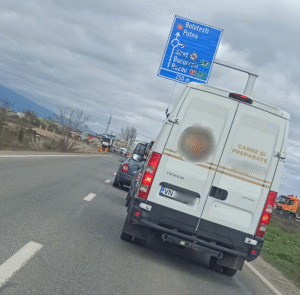 Soseaua Vrancei lucrari A7 blocaj
