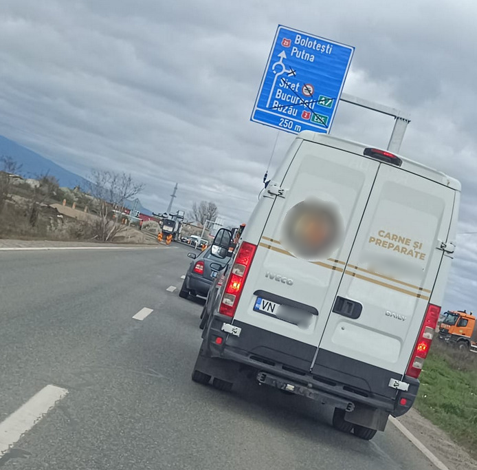 Soseaua Vrancei lucrari A7 blocaj