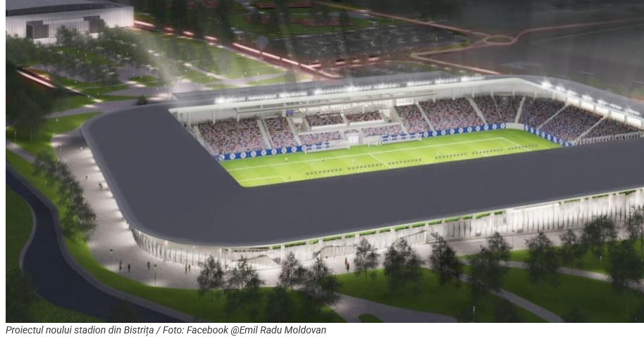 proiect stadion Bistrita
